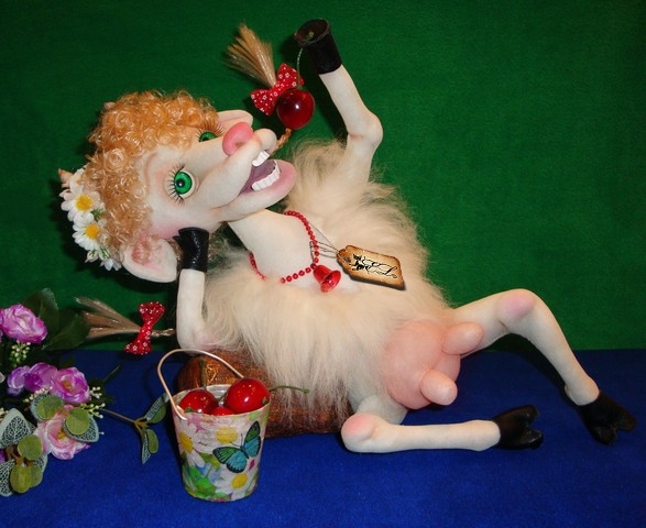 Создание каркасной куклы Козочка Глафира - Лаврент_0.jpg